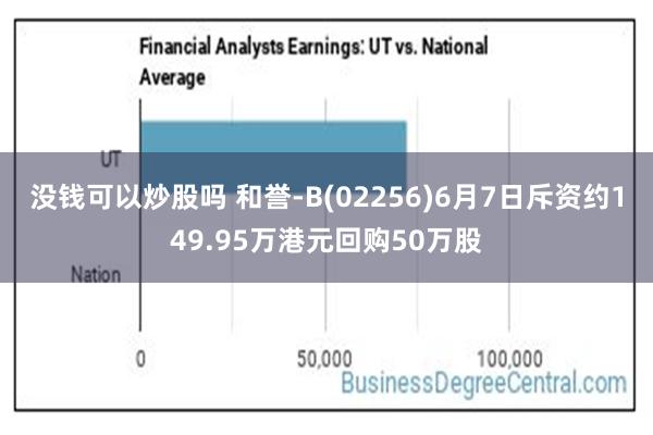 没钱可以炒股吗 和誉-B(02256)6月7日斥资约149.95万港元回购50万股