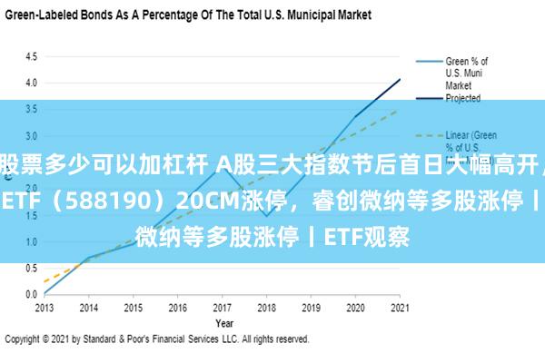 股票多少可以加杠杆 A股三大指数节后首日大幅高开，科创100ETF（588190）20CM涨停，睿创微纳等多股涨停丨ETF观察