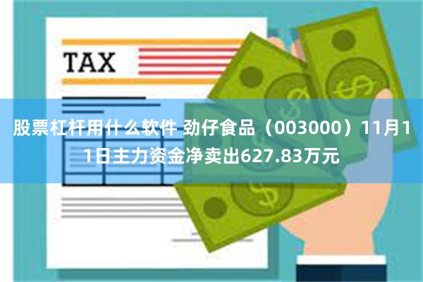 股票杠杆用什么软件 劲仔食品（003000）11月11日主力资金净卖出627.83万元